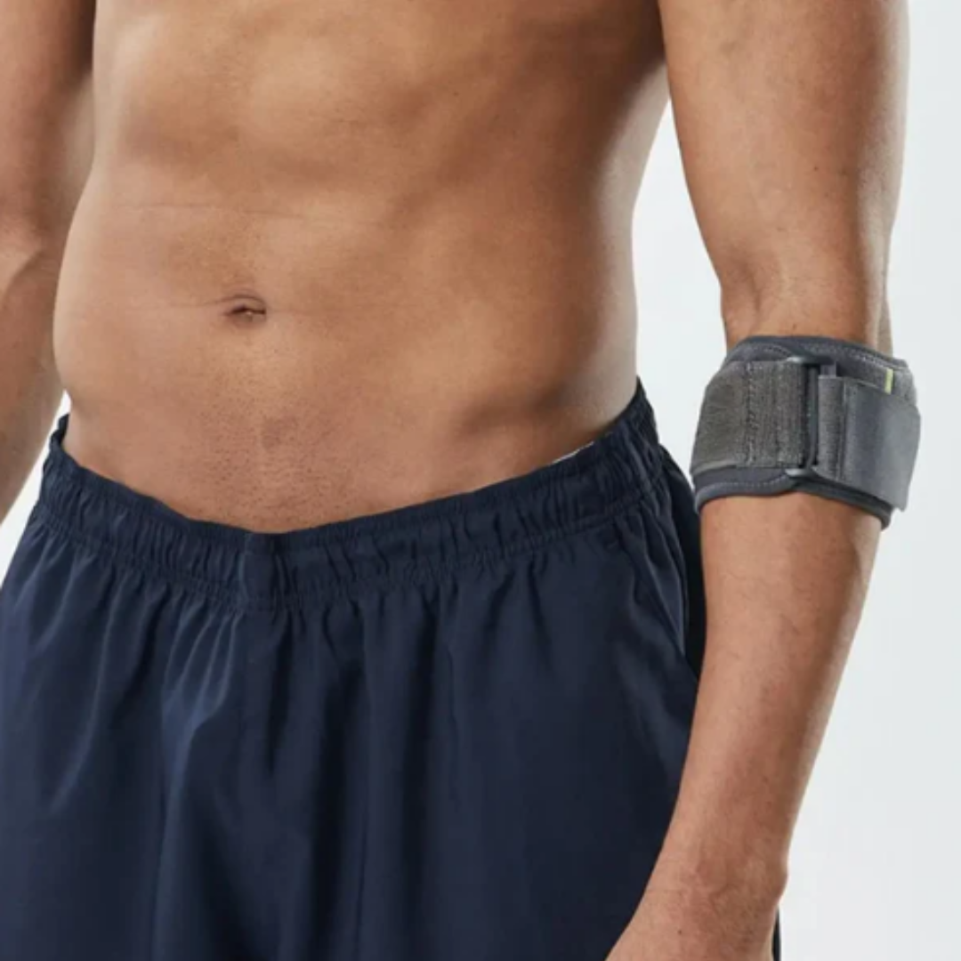 Armbågsskydd – Justerbar Passform och Riktad Kompression