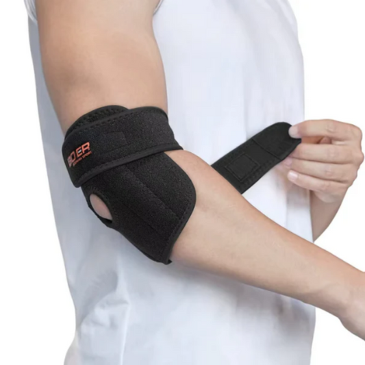 Justerbart Armbågsstöd med Kompression & Stabilitet