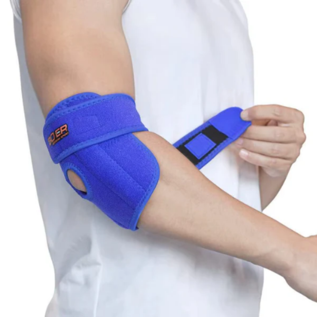 Justerbart Armbågsstöd med Kompression & Stabilitet