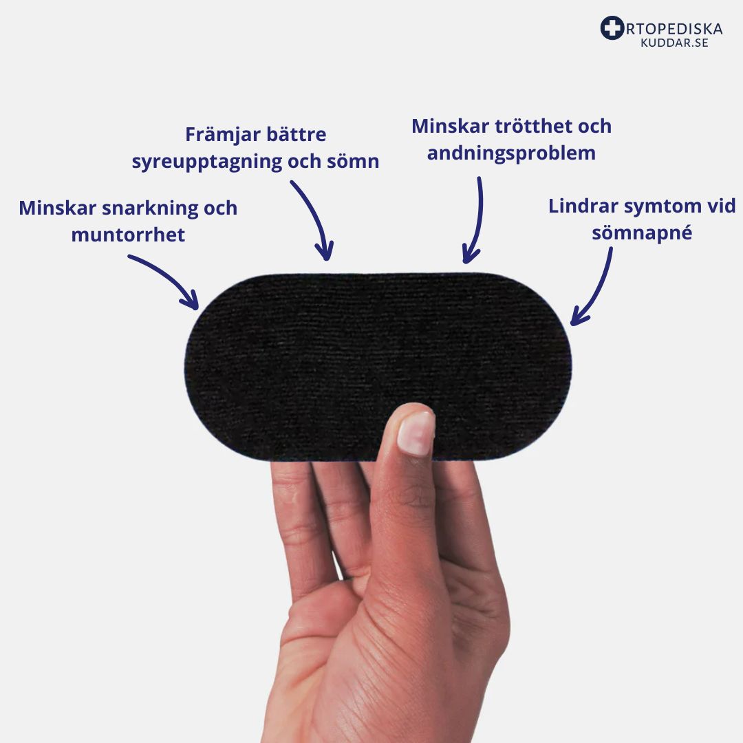 Muntejp för Sömn – Tejp mot Snarkning & Munandning