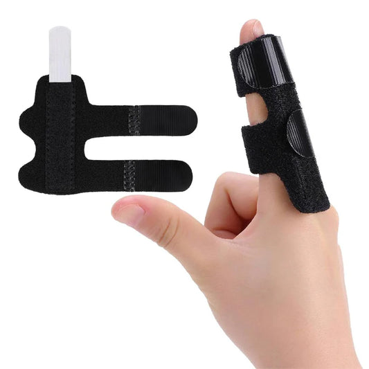 Stabilt Fingerstöd – Justerbar Fingerskena för Extra Stöd