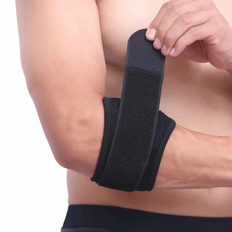 Tennisarmbåge Bandage – Justerbart Stödbandage för Armbåge