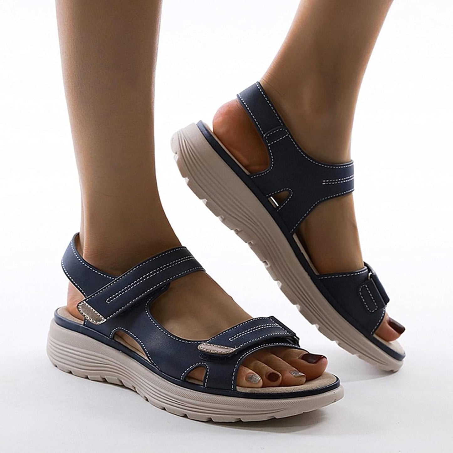 Damsandaler ortopediska – halkfri ergonomisk sula