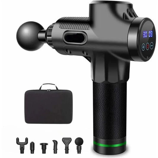 Massagepistol för Djupgående Muskelmassage – 30 Hastighetsnivåer