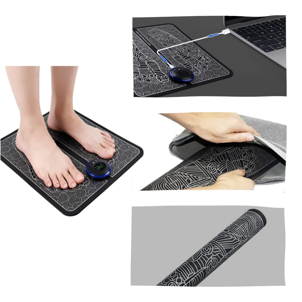 Elektrisk Fotmassage matta