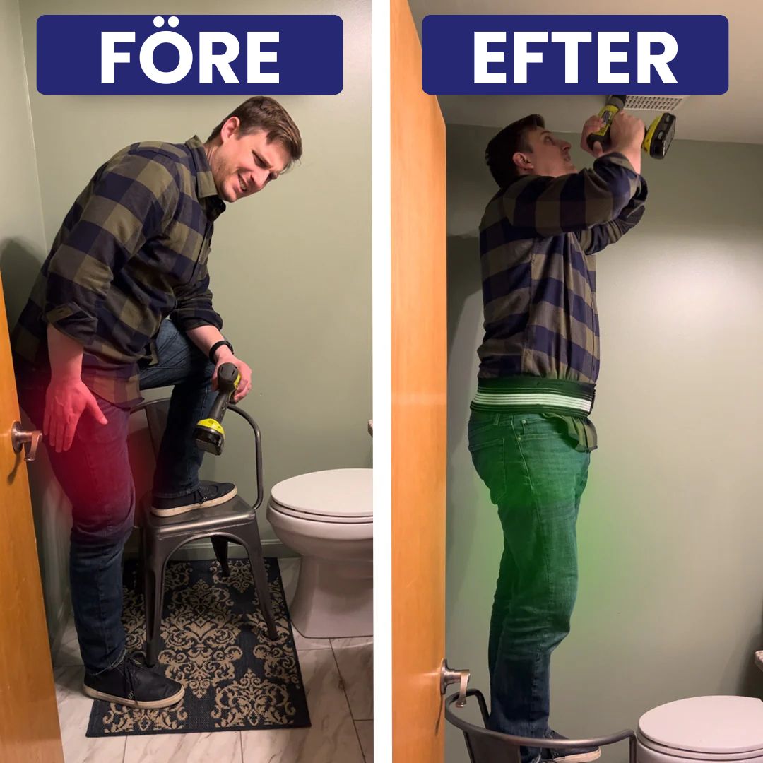 Ergonomiskt bäckenbälte – för aktivitet och avkoppling