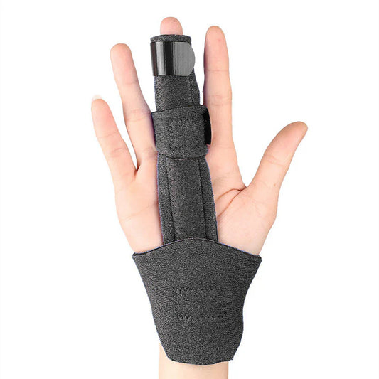 Fingerskena med Handledsstöd för Skadade och Ömma Fingrar