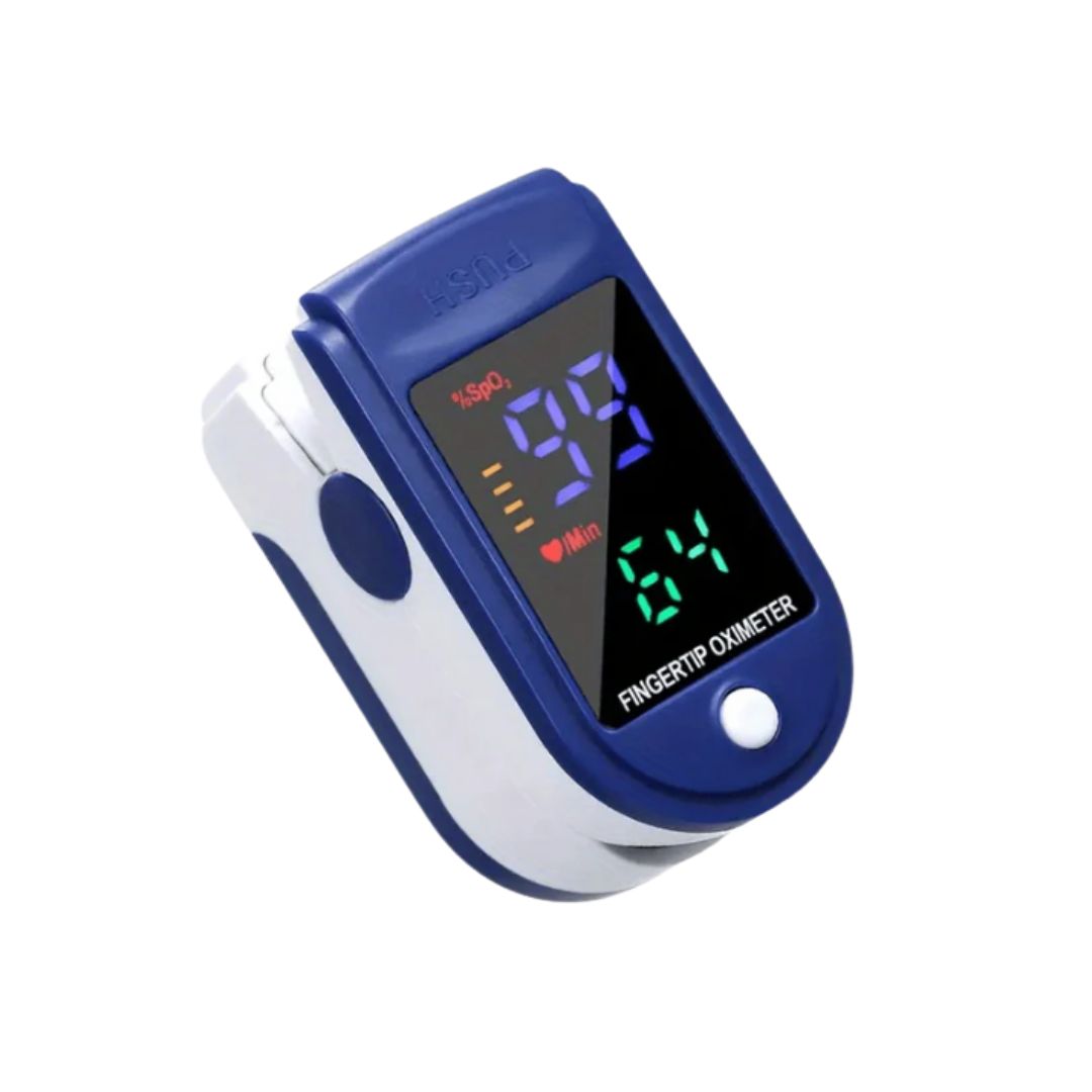 Pulsoximeter Fingertopp – Mät Puls & Syrenivå Snabbt