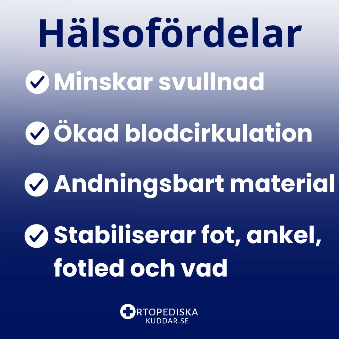 3 Par Långa Kompressionsstrumpor – För Bättre Blodcirkulation och Optimal Komfort