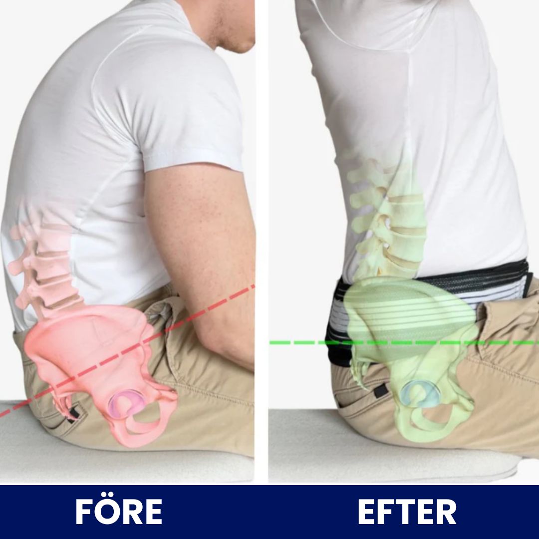 Ergonomiskt bäckenbälte – för aktivitet och avkoppling
