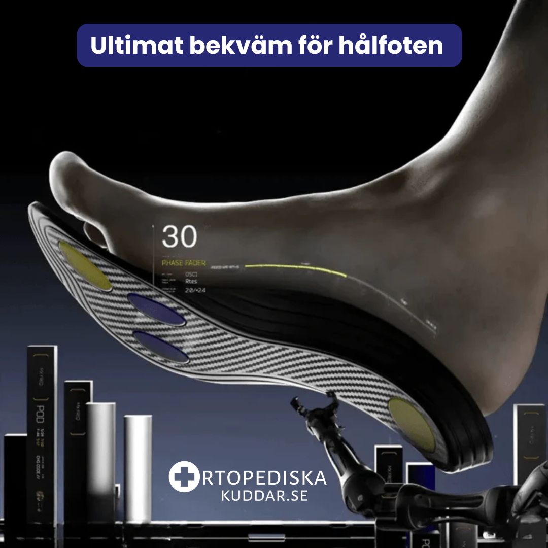 Skoinlägg med kolfiber – optimalt stöd och komfort för idrottare