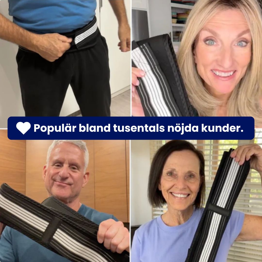 Ergonomiskt bäckenbälte – för aktivitet och avkoppling