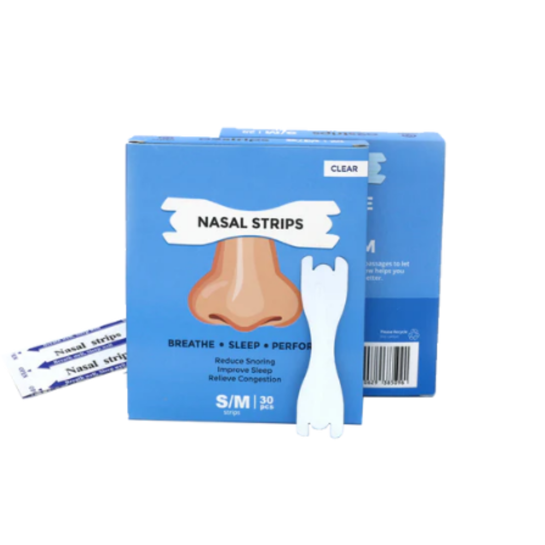 Näsplåster för Bättre Andning vid Sömn & Träning (30st)