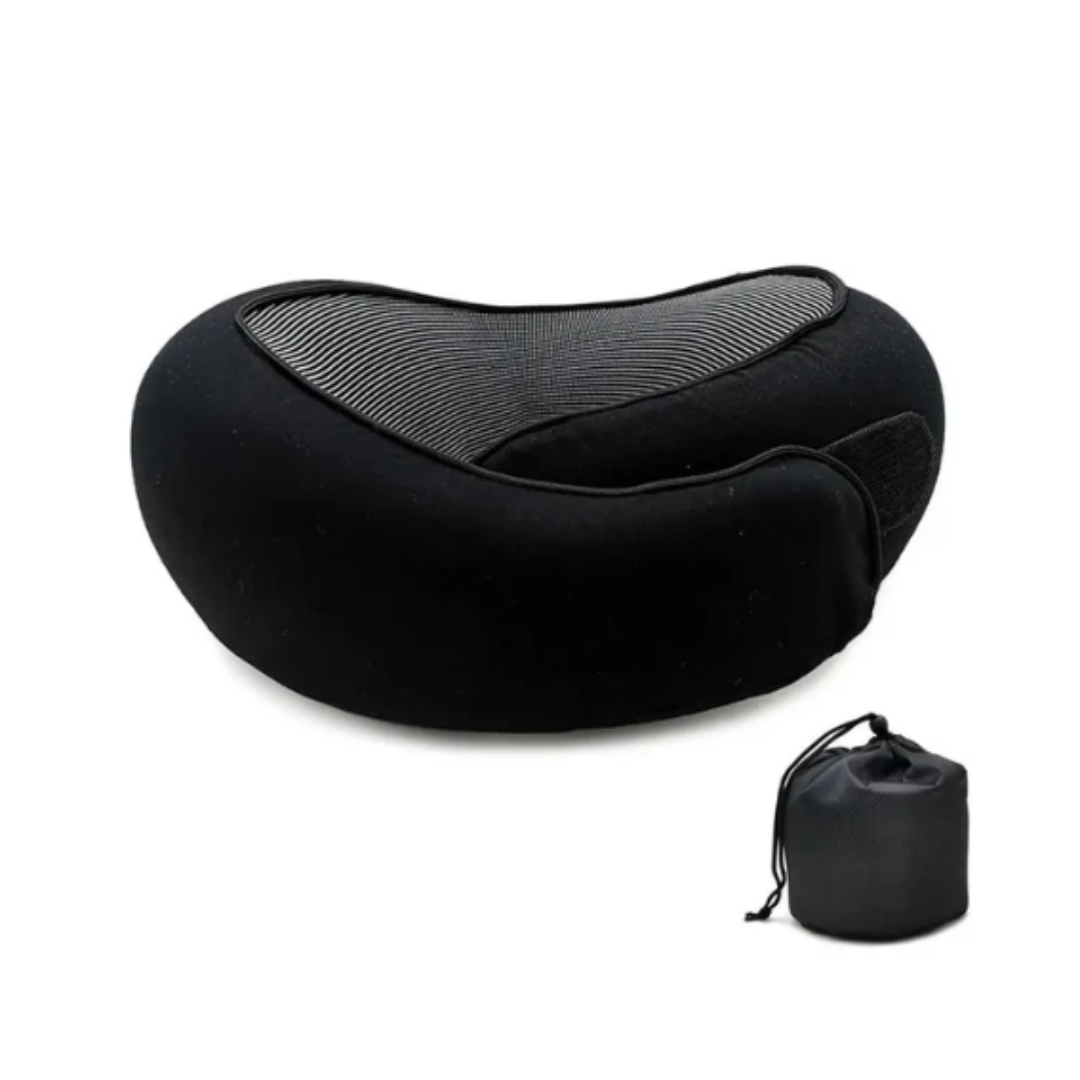 Nackkudde för resa och flyg