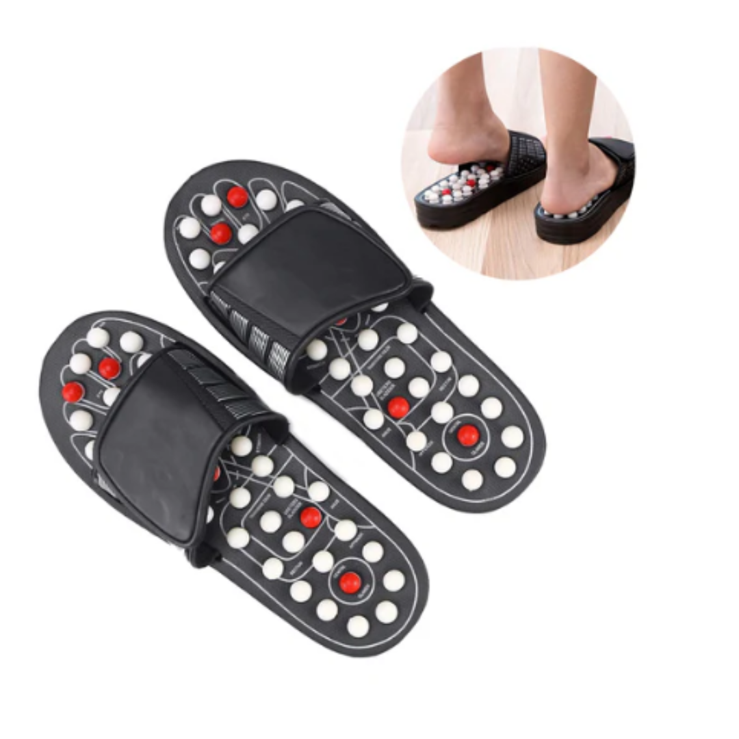 Massagetofflor med Zoninspirerad Sula för Fotstimulans