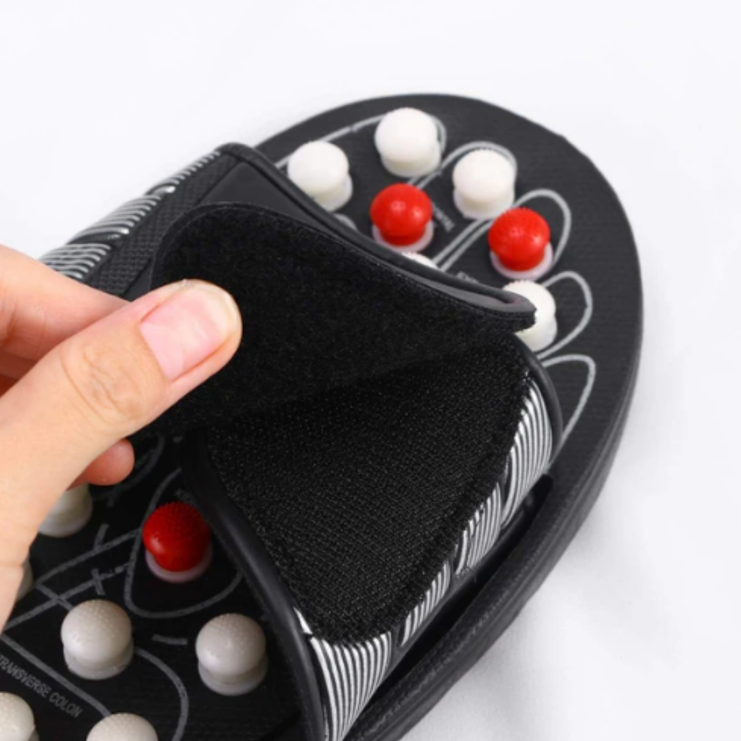 Massagetofflor med Zoninspirerad Sula för Fotstimulans