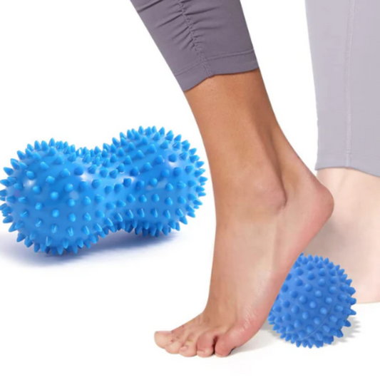 Massageboll avlång  för rygg och muskler – triggerpunktbehandling