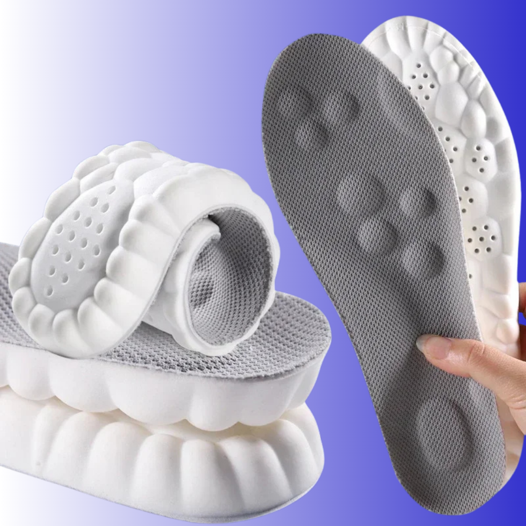 Skoinlägg med 4D stöddämpning