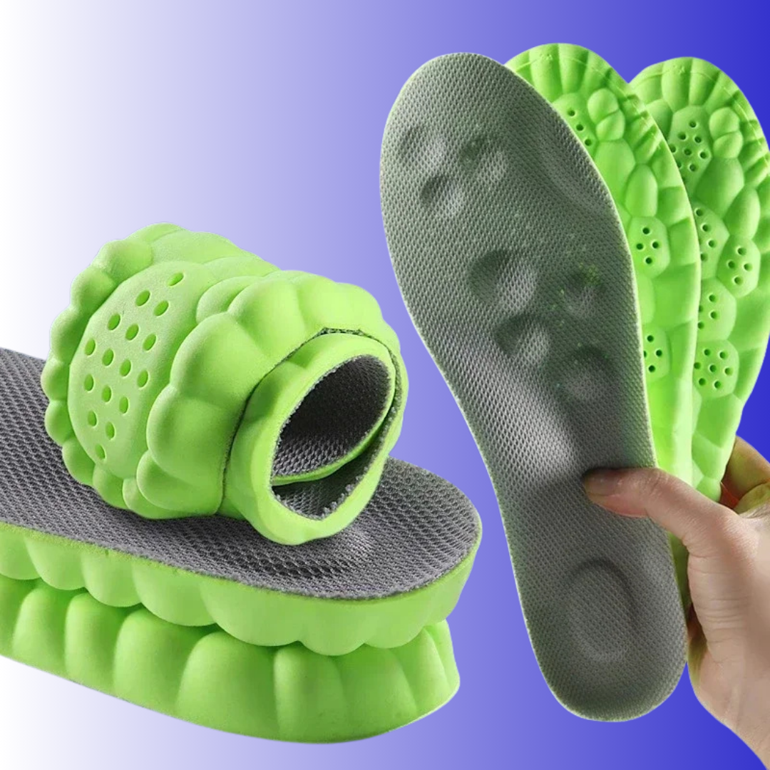 Skoinlägg med 4D stöddämpning