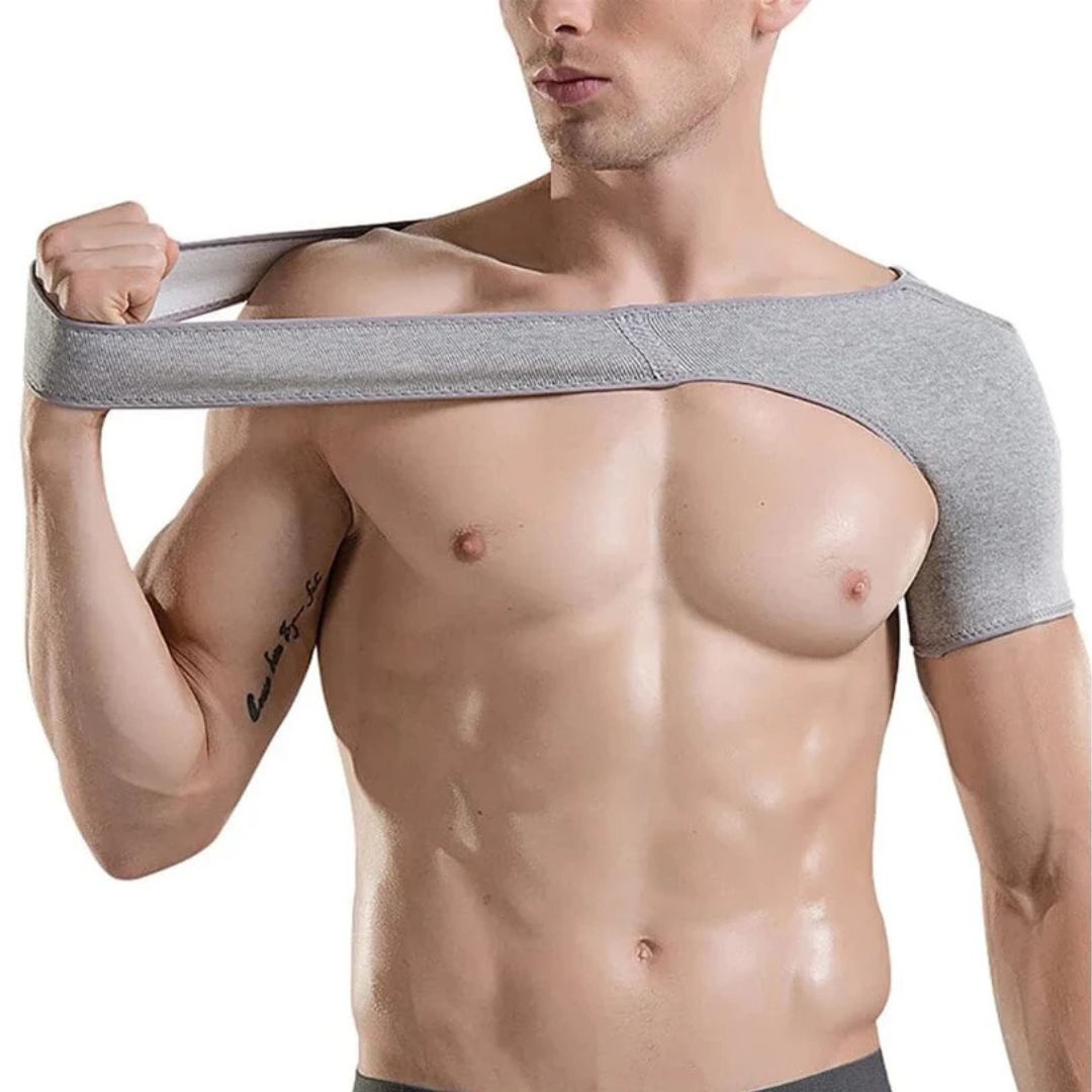 Axelskydd i Bambu Kolfiber – Stöd för Aktiv Livsstil