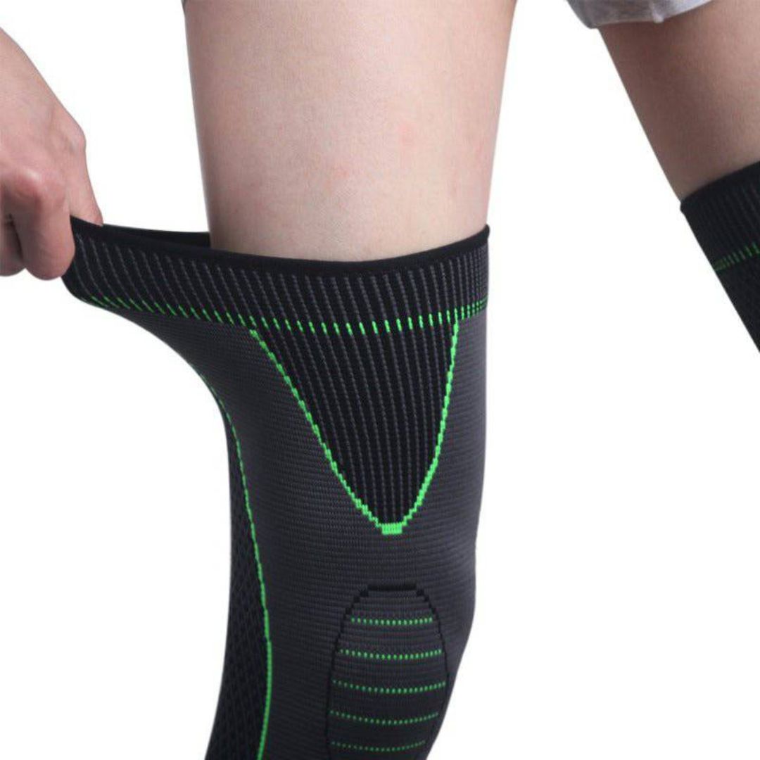 Flexibelt Knästöd utan Spänne – Smidig Passform för Träning & Vardag