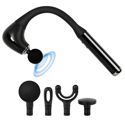 U-formad Trådlös Massagepistol