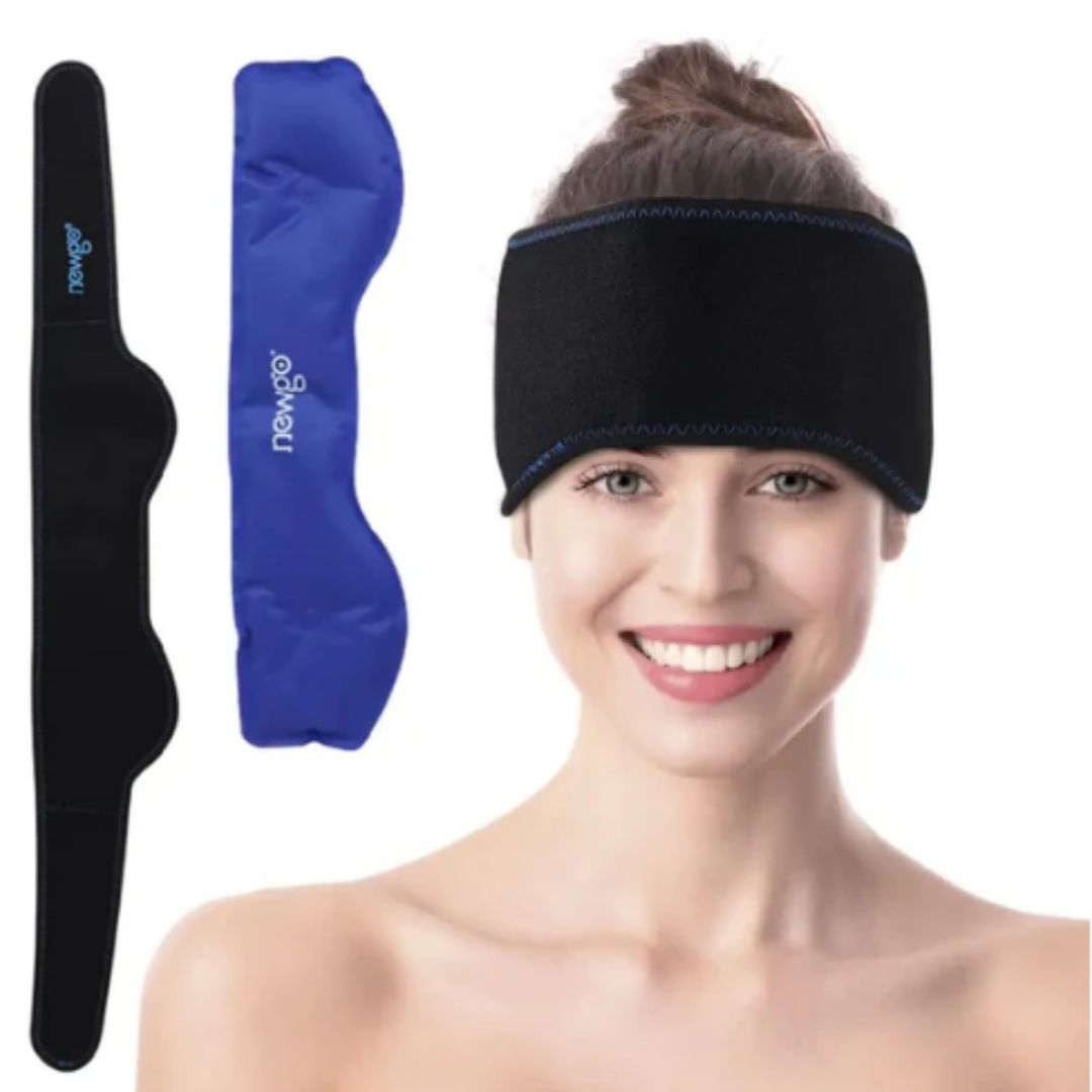 Kylande Huvudband – Lindra Huvudvärk och Stress