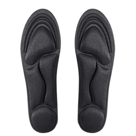 Bekväma skoinlägg – dämpning i häl, framfot och fotvalv