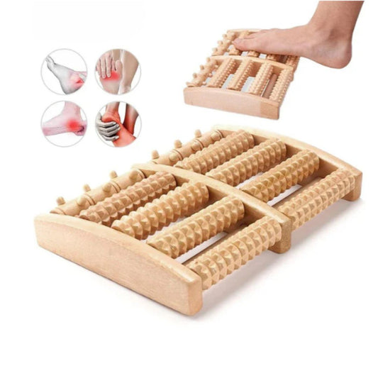 Fotroller trä – ergonomisk massage för trötta fötter