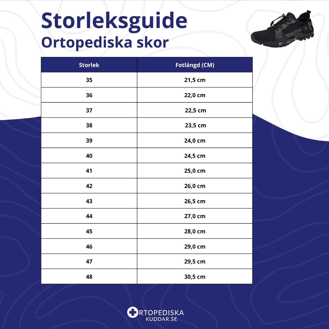 Ortopedisk löpar- och vandringssko -vildvandrare
