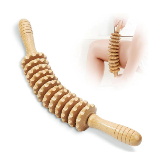 Böjbar Massageroller – Ergonomisk Design för Rygg, Ben och Nacke