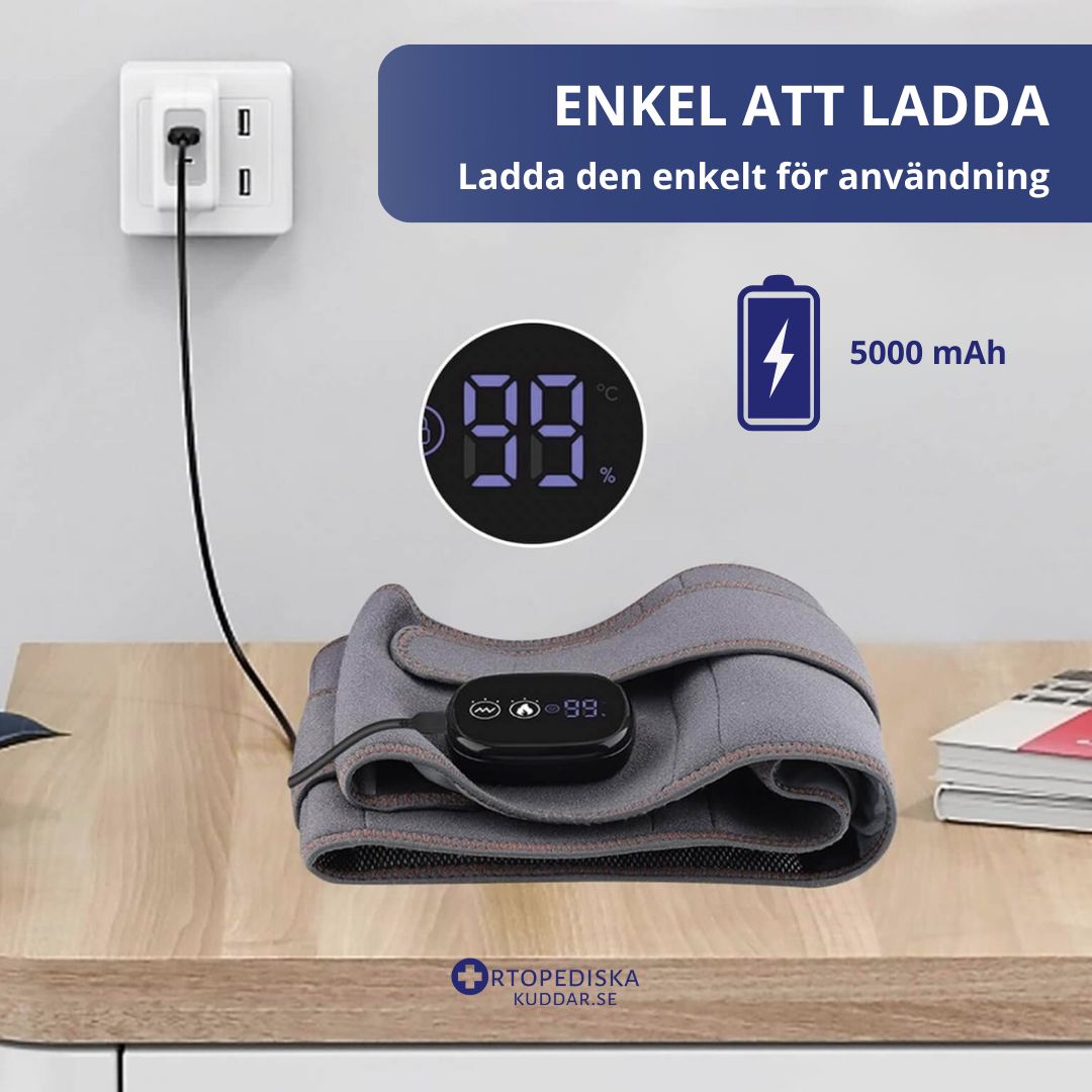 Värmebälte för Ryggsmärta – Rödljus & Massage