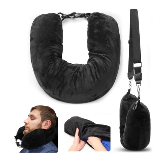 Nackkudde Flyg – Ergonomisk Resekudde med Förvaring