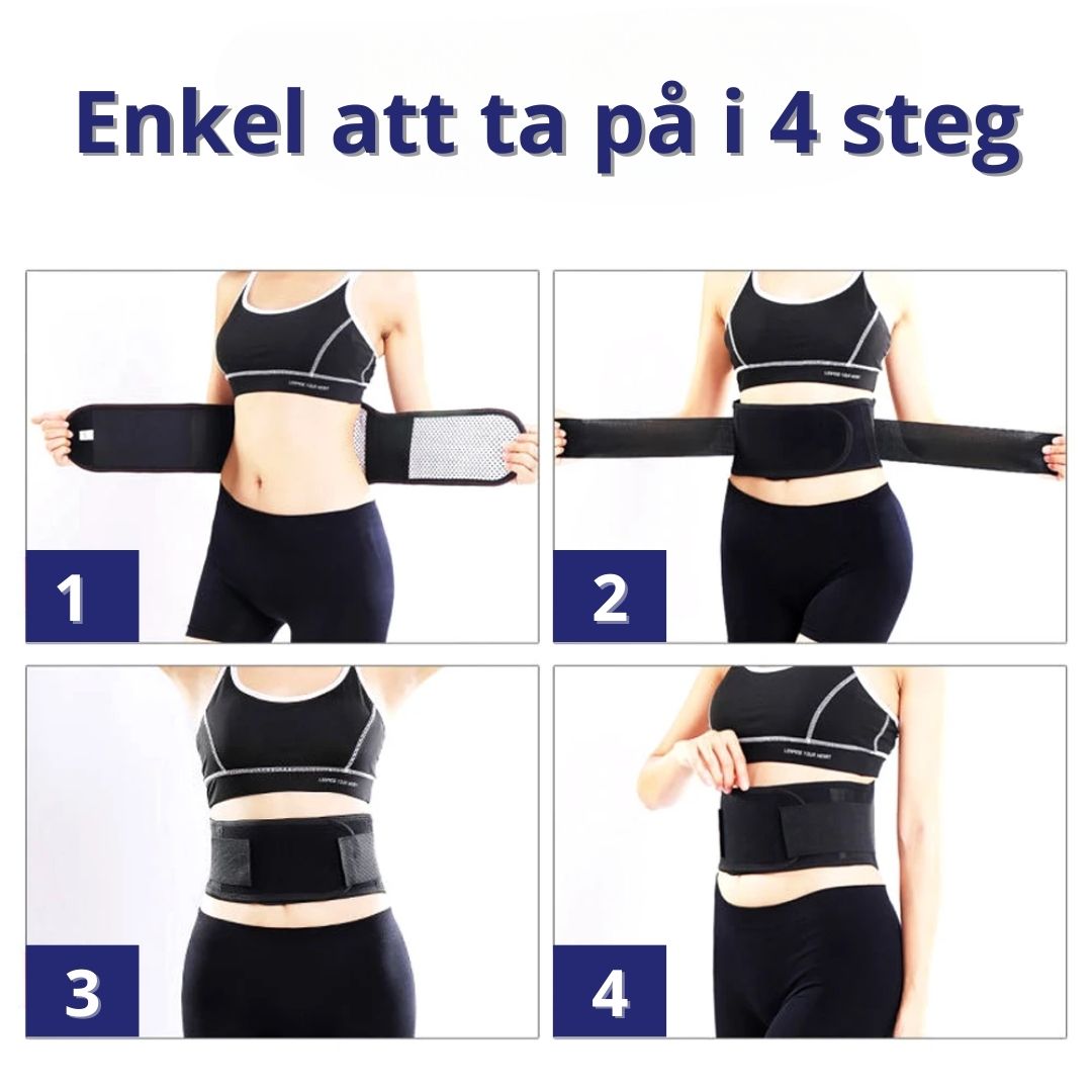 Ryggstöd med magnetterapi