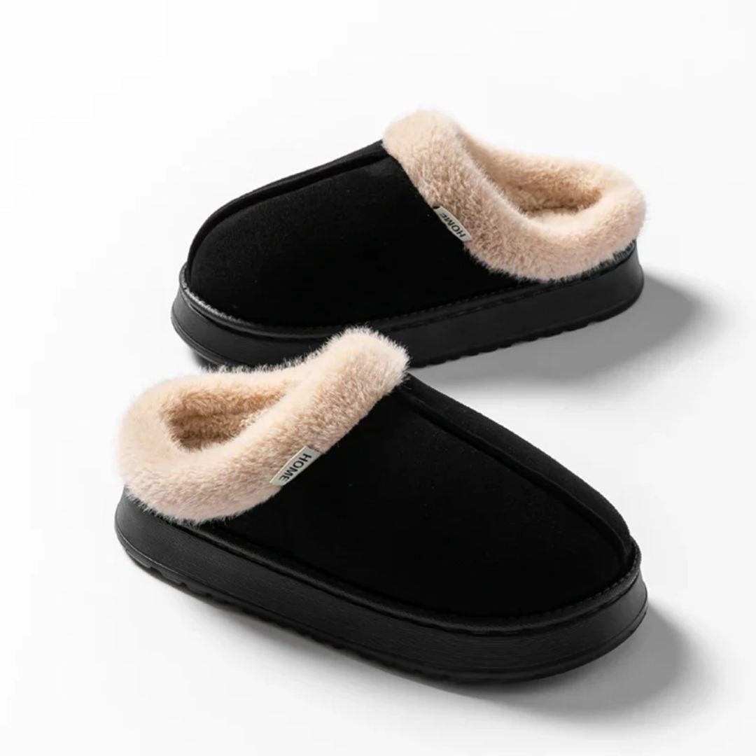 Fodrade Tofflor - halkfria och bekväma hemmatofflor