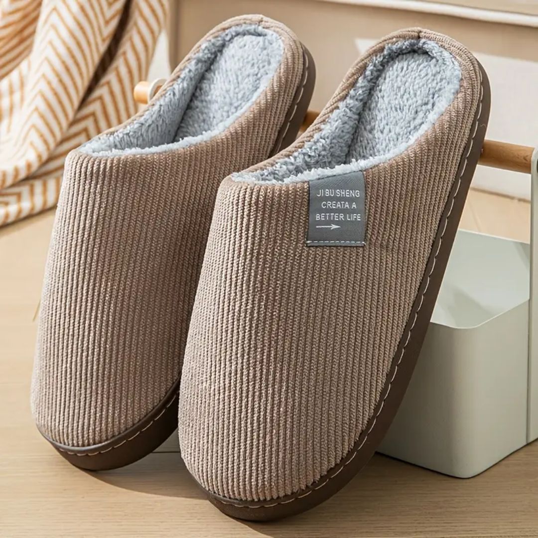 Varma fodrade Innetofflor – mjuk och bekväm design