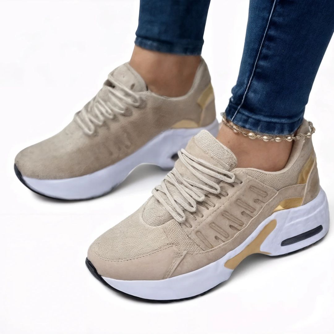 Ortopediska halkfria sneakers dam