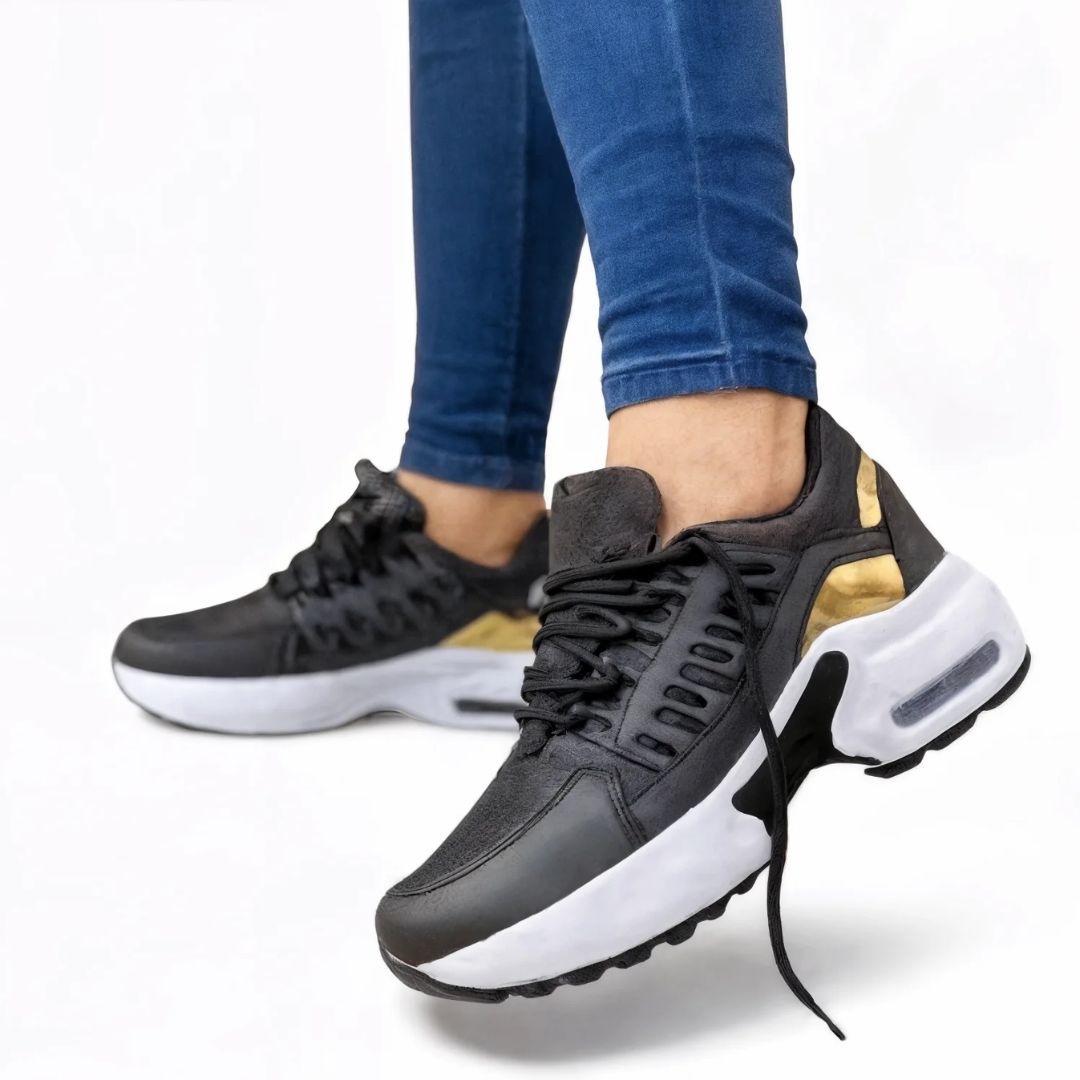 Ortopediska halkfria sneakers dam