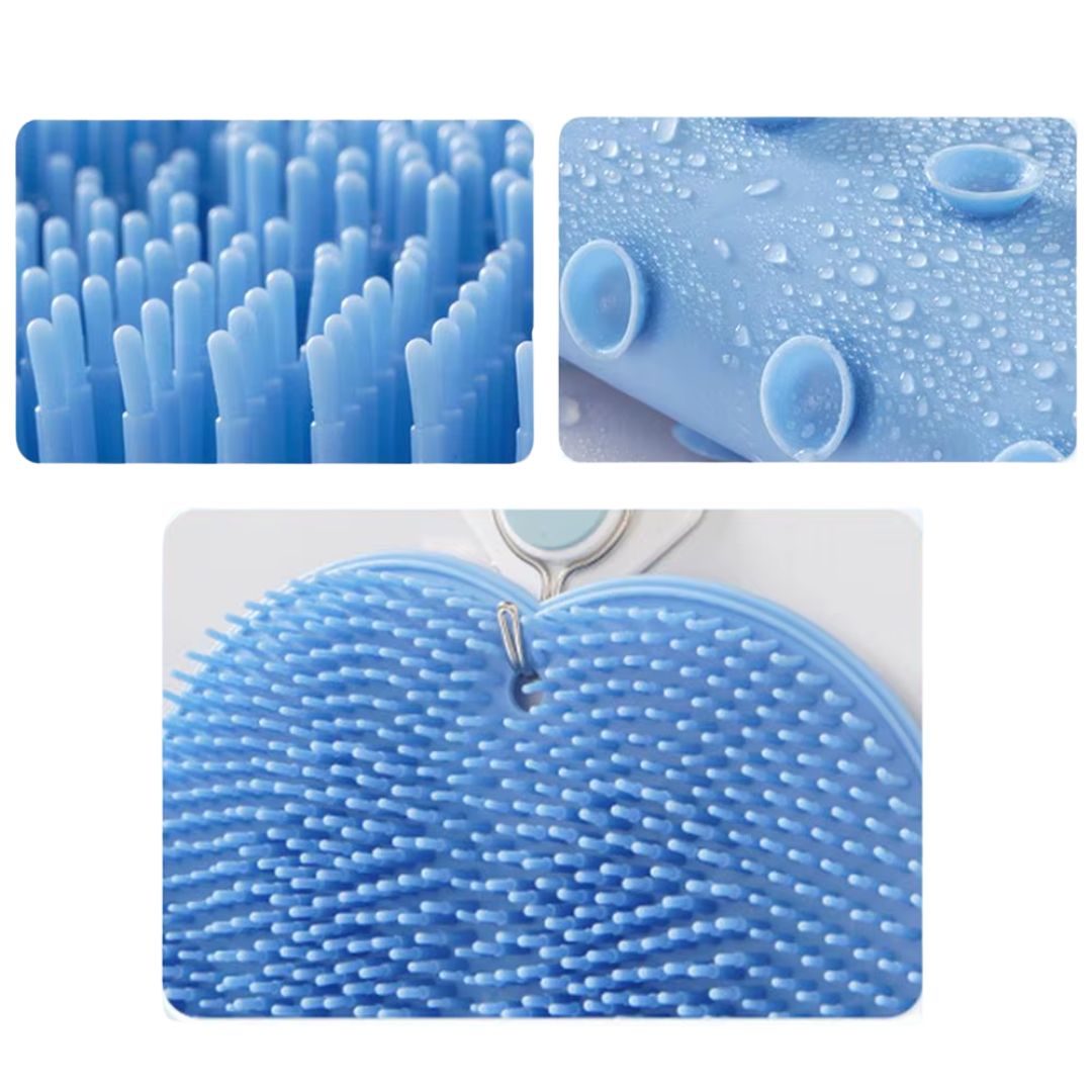 Skrubbmatta för Dusch – Mjuk Fotmassage och Exfoliering