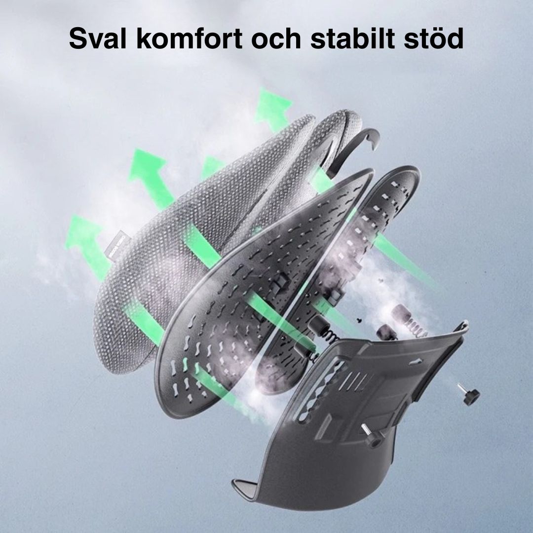 LuftKurva – ergonomiskt ländryggsstöd