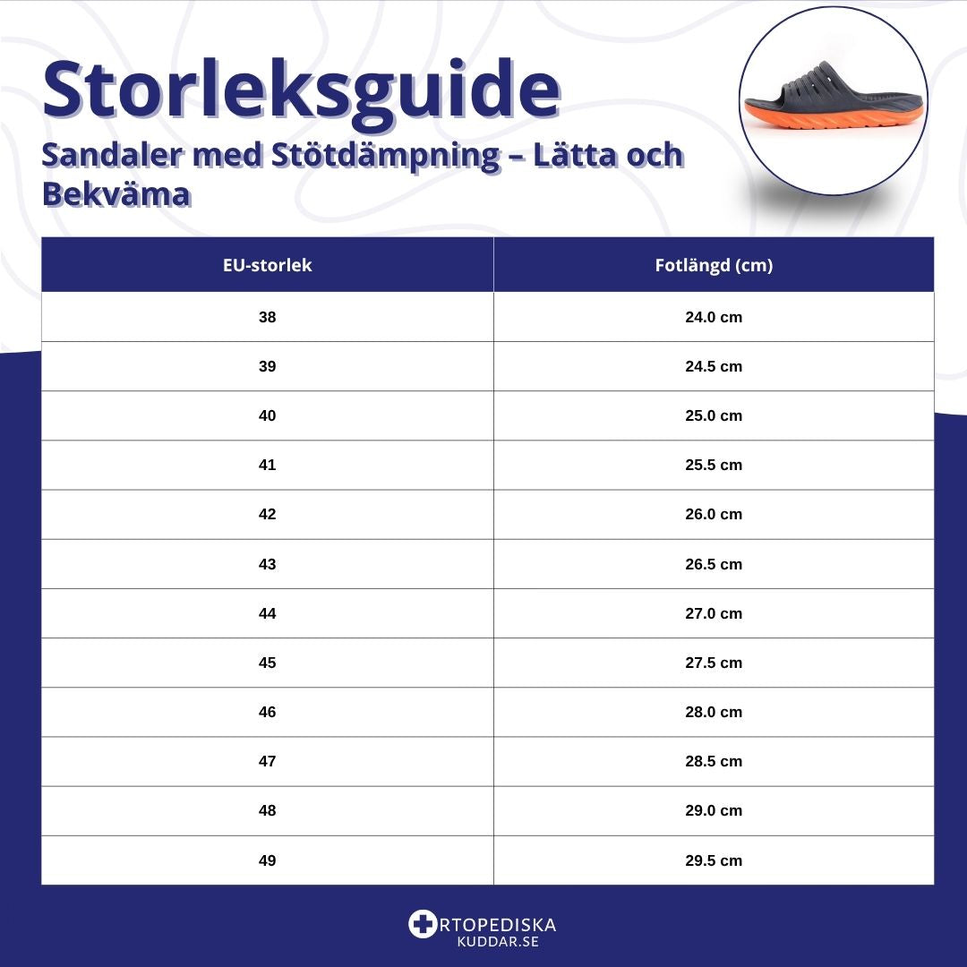 Sandaler med Stötdämpning – Lätta och Bekväma