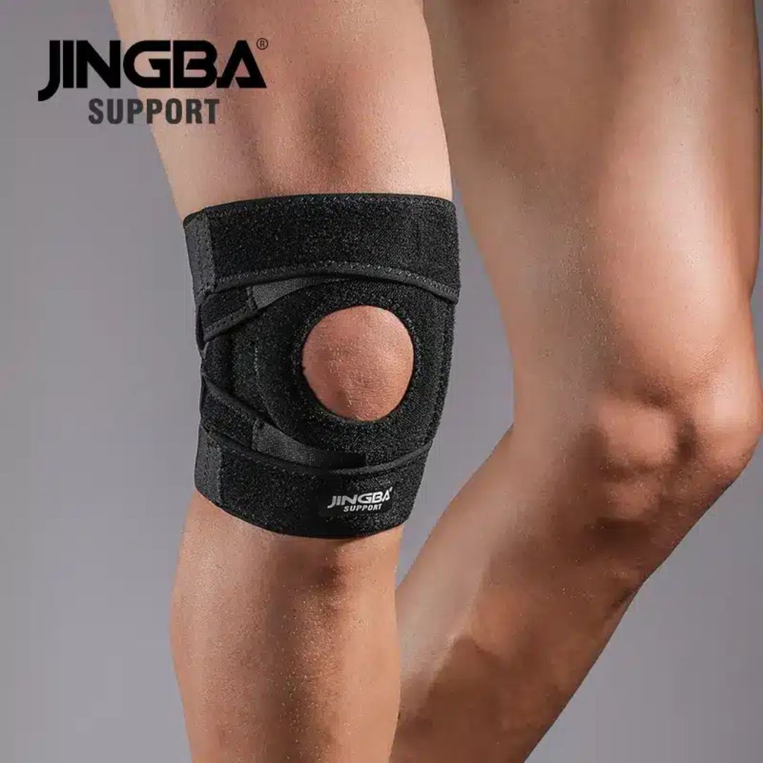 Jingba knäskydd Knäskålsstabiliserande av en rörlig knäskål