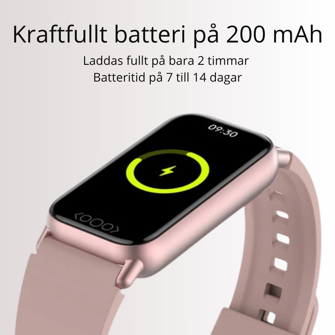 VitaWatch 01 – Smart Hälsoklocka med Blodsockermätning & Puls- och Sömnspårning