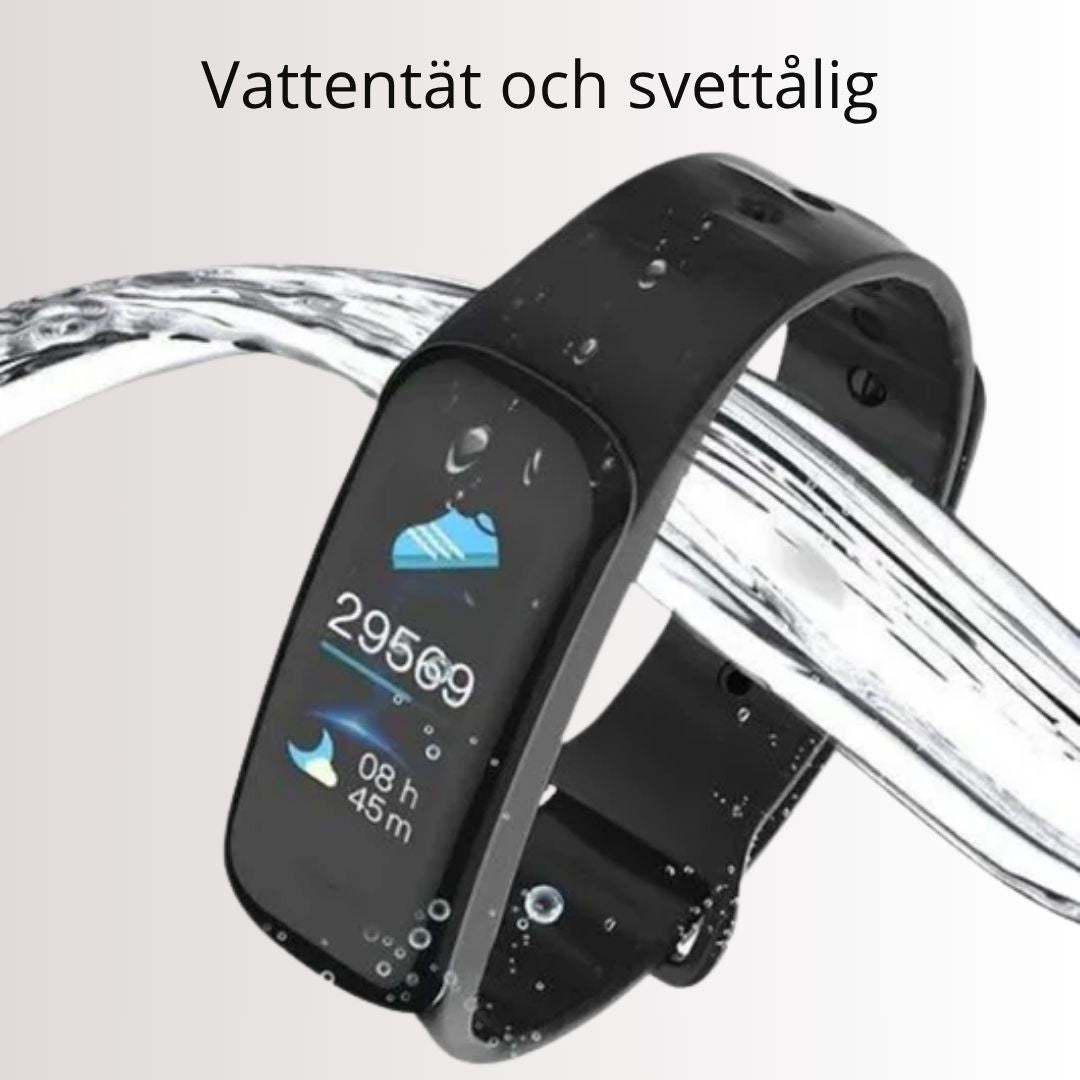 HealthGuard Watch 03 – Hälsoklocka med Blodsockermätning & Puls