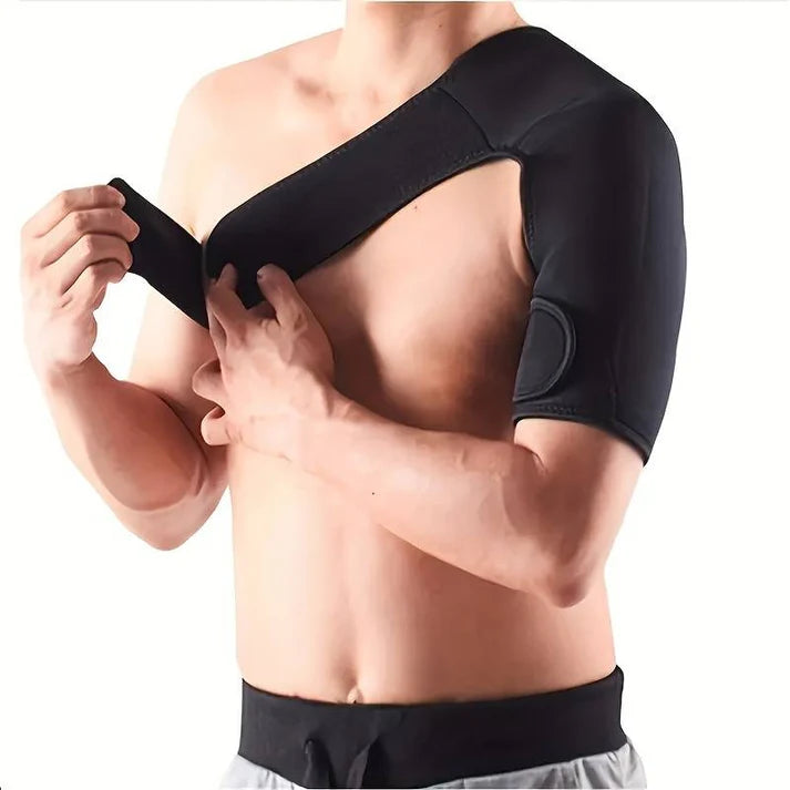 Axelstöd ergonomiskt kompressionsskydd