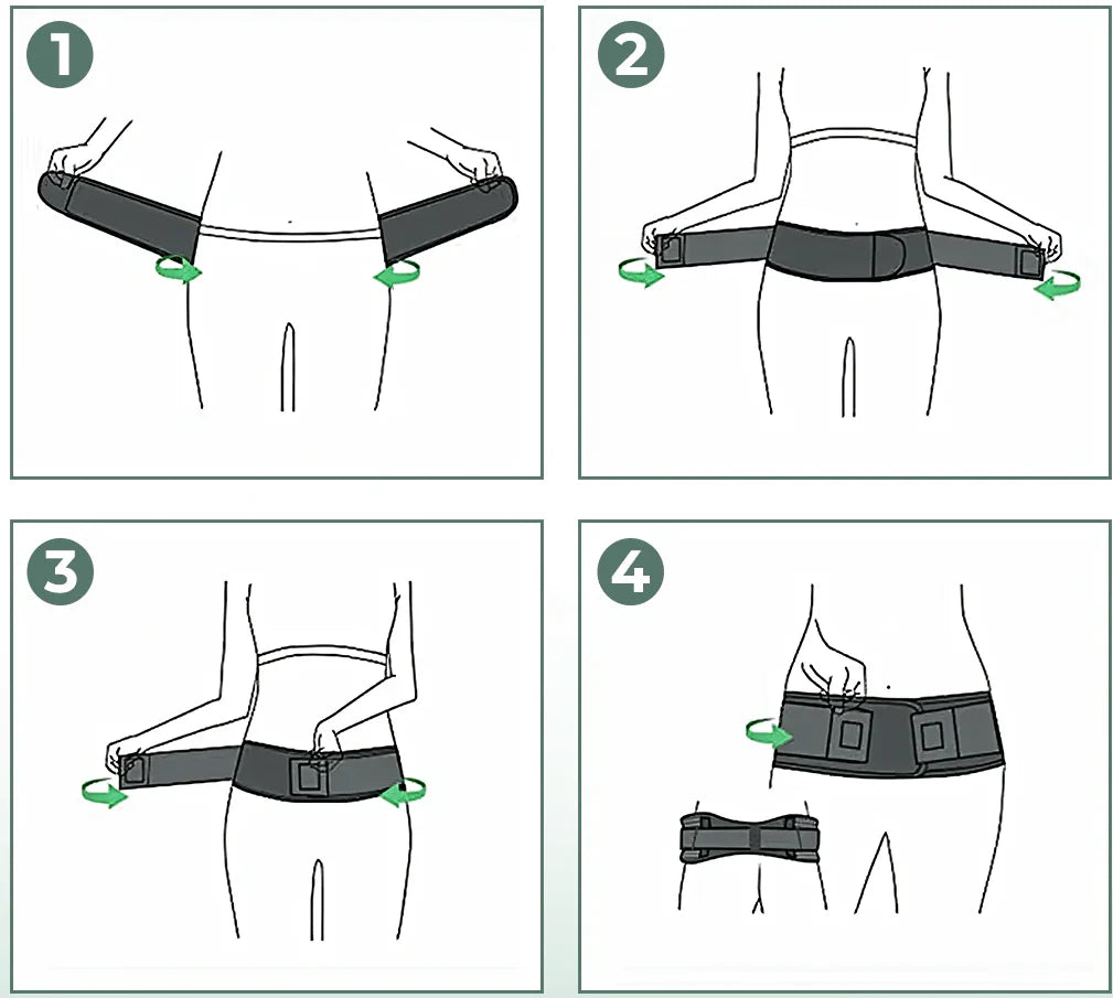 Ergonomiskt bäckenbälte – för aktivitet och avkoppling