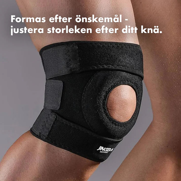 Justerbart Knäskydd – Stabilitet och Komfort för Alla Aktiviteter