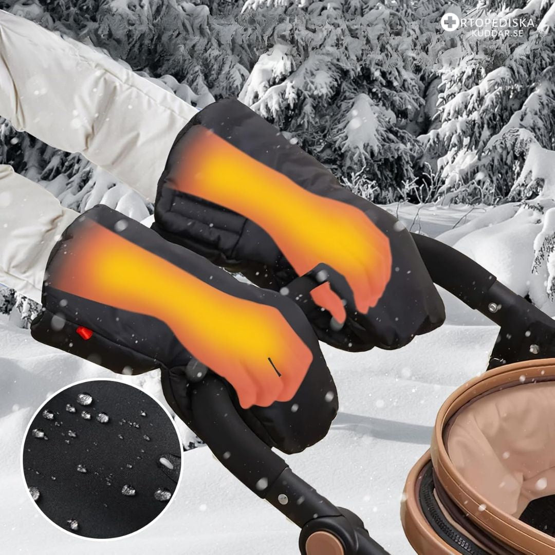 Vinterhandskar för Barnvagn