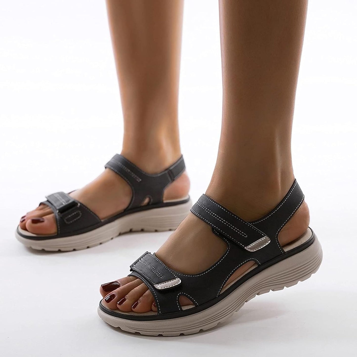 Damsandaler ortopediska – halkfri ergonomisk sula