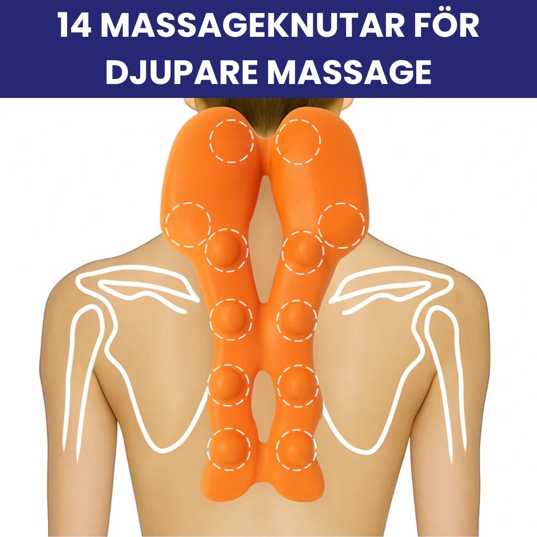 Nacksträckare med Cervikal Traktion & Massage